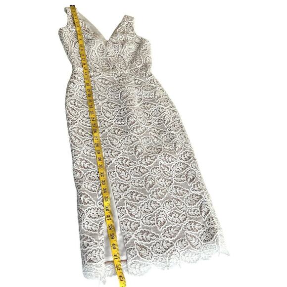 Dress The Population Bodycon Sheath Dress Women Size XS V-Neck Sleeveless Cla - Picture 5 of 10